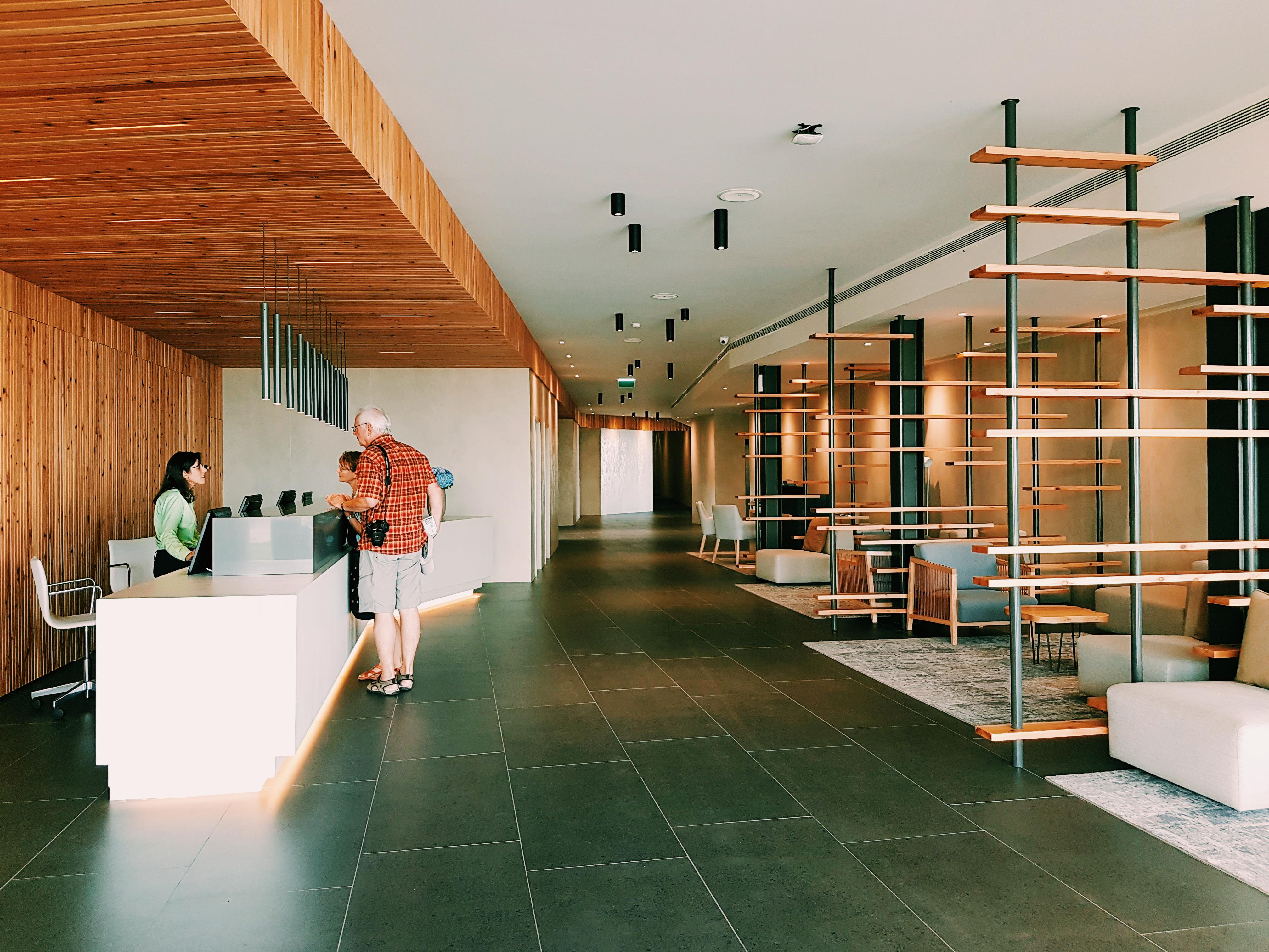 Pedras Do Mar Resort & Spa Fenais da Luz Bagian luar foto The interior of the hotel