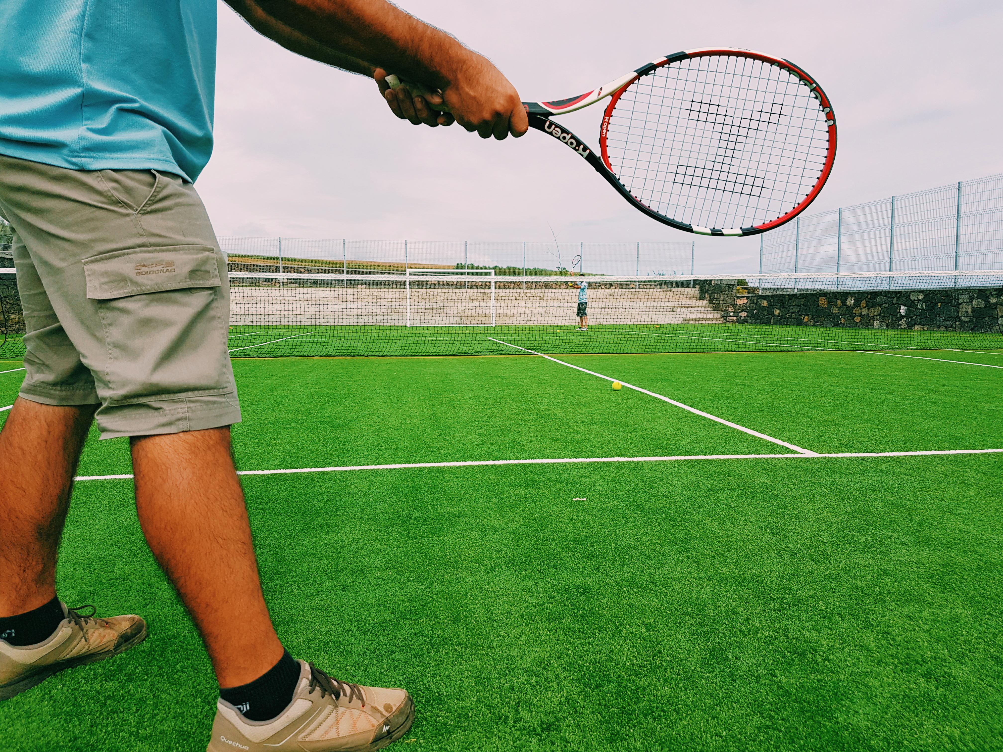 Pedras Do Mar Resort & Spa Fenais da Luz Bagian luar foto Tennis