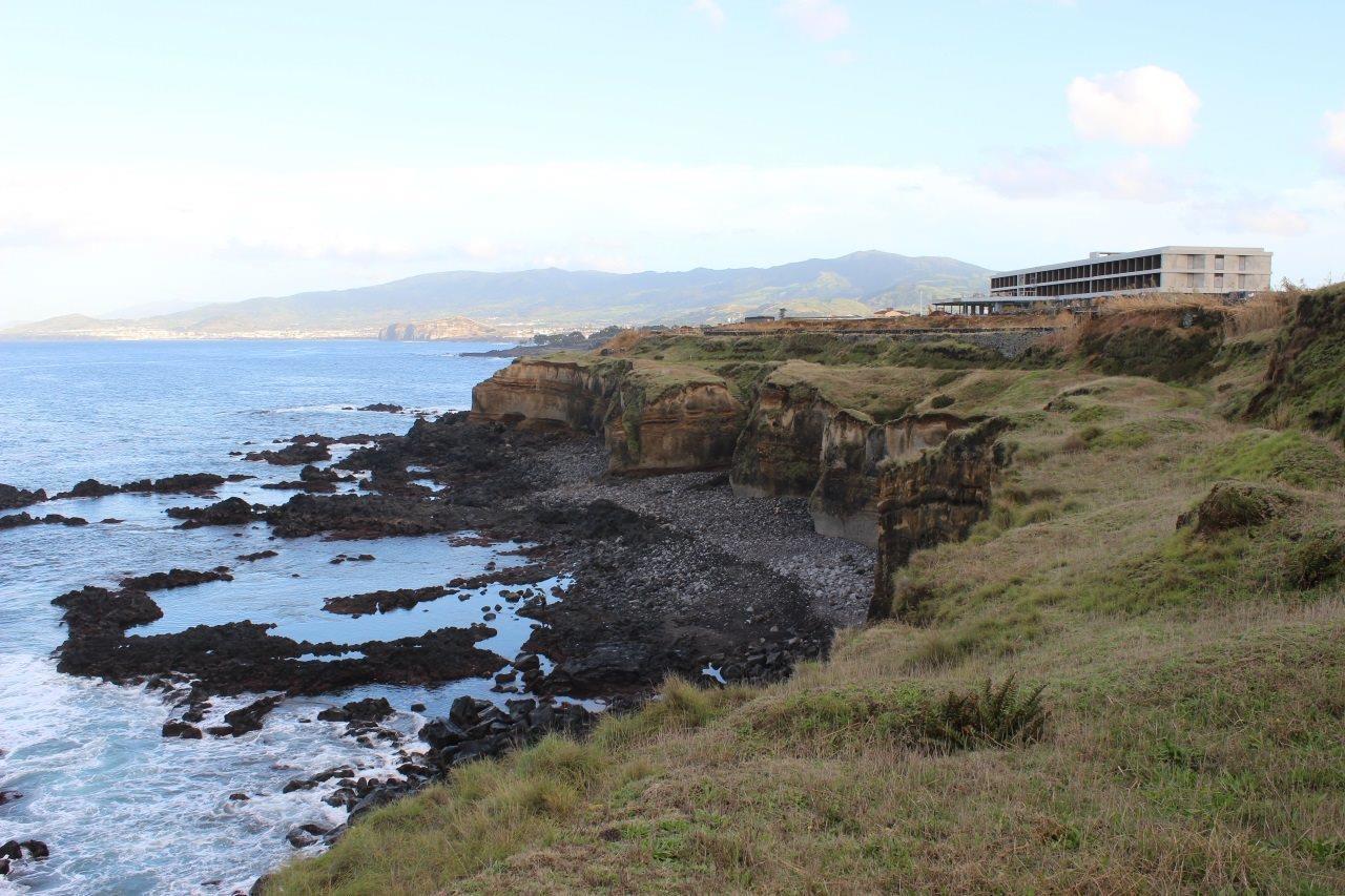 Pedras Do Mar Resort & Spa Fenais da Luz Bagian luar foto The cliffs of the Bay of Whales