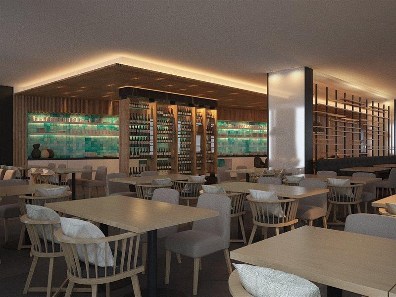 Pedras Do Mar Resort & Spa Fenais da Luz Bagian luar foto Restaurant interior